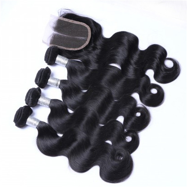 EMEDA cheap 18 inch brazilian body wave hair bundles with closure for sale QM010